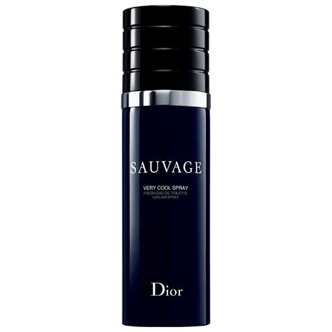 sauvage body spray for men.